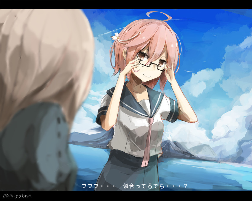 i-58 and u-511 (kantai collection) drawn by miyabino_(miyabi1616)