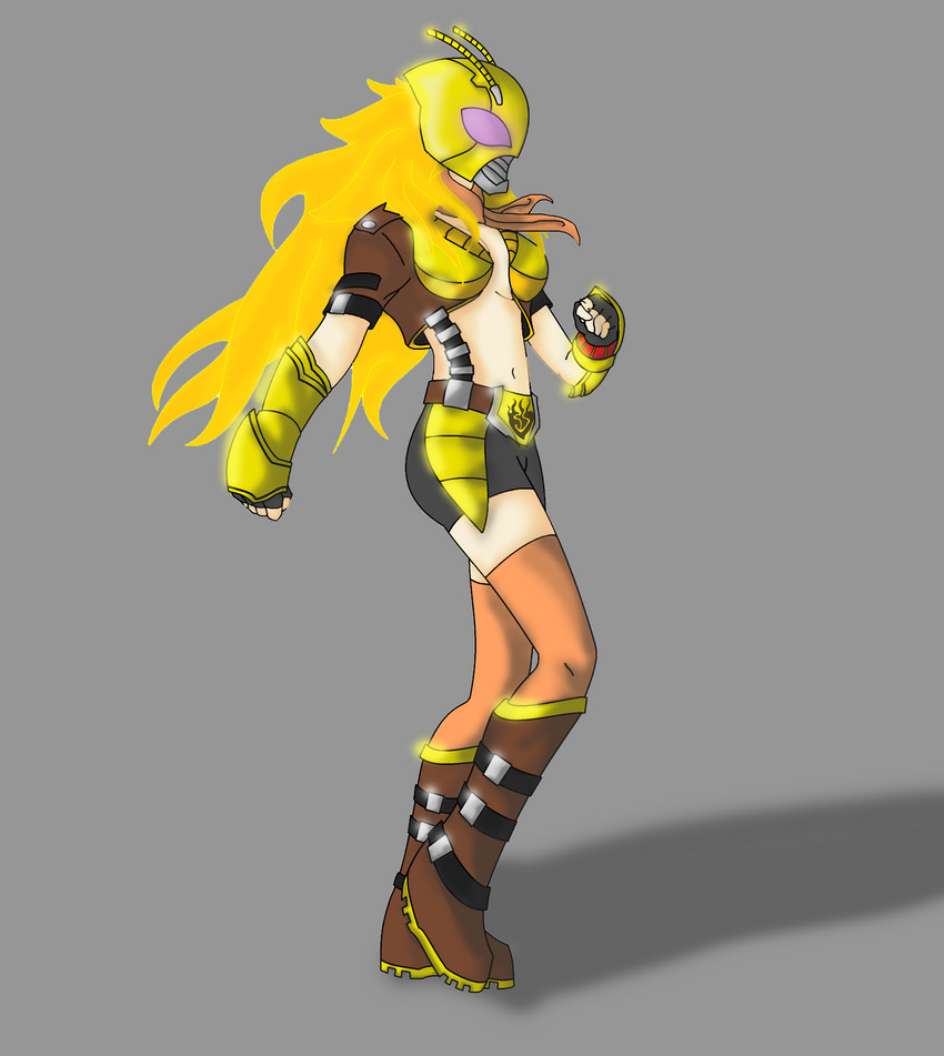 yang xiao long (rwby and 1 more) drawn by ramendriver