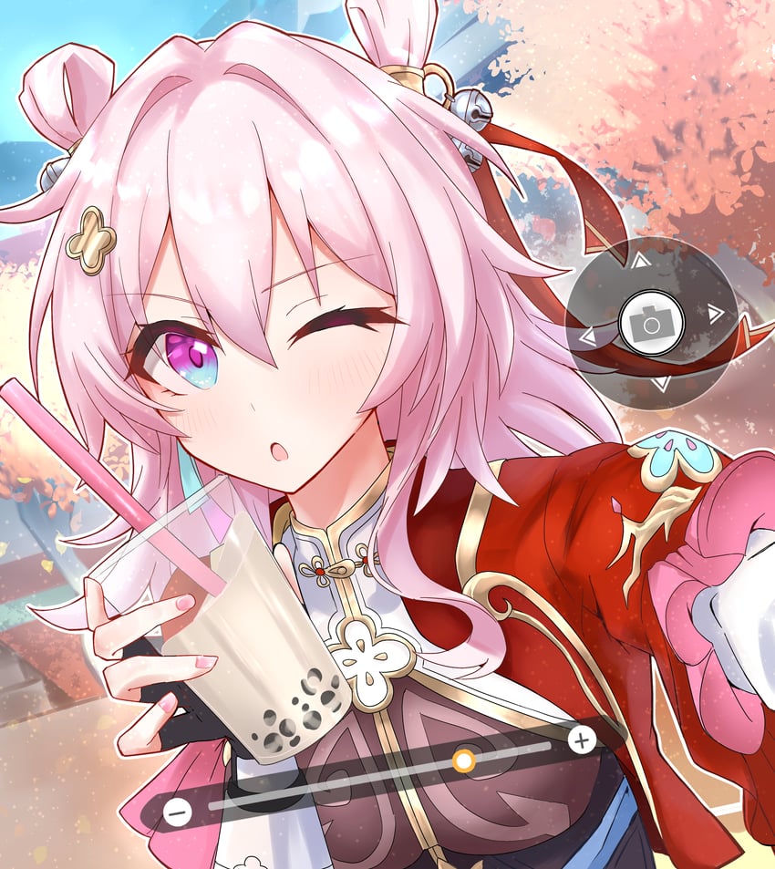 march 7th (honkai and 1 more) drawn by keemaru_(k_maru1022holo)