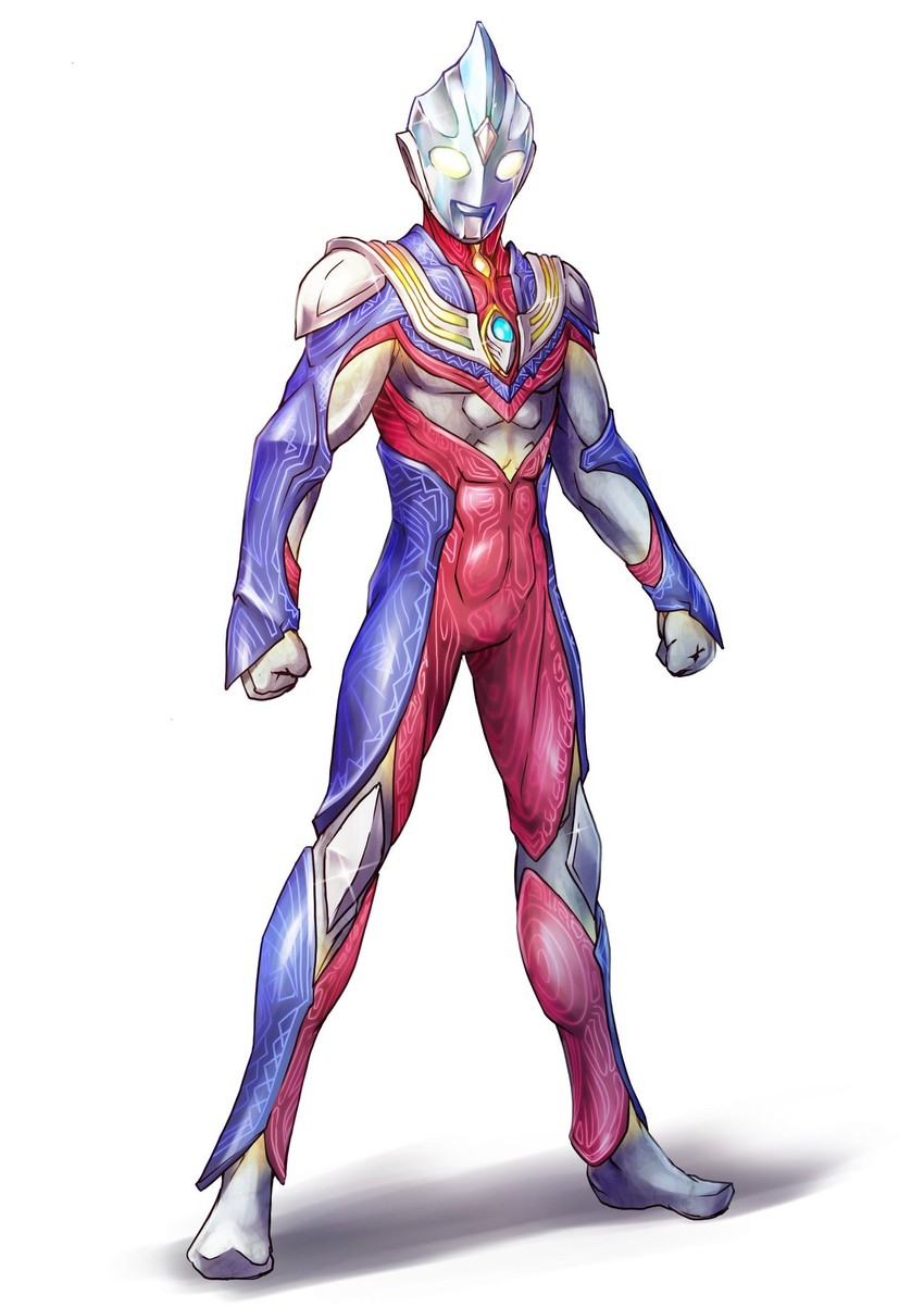 ultraman tiga (ultra series and 1 more) drawn by kuroda_asaki