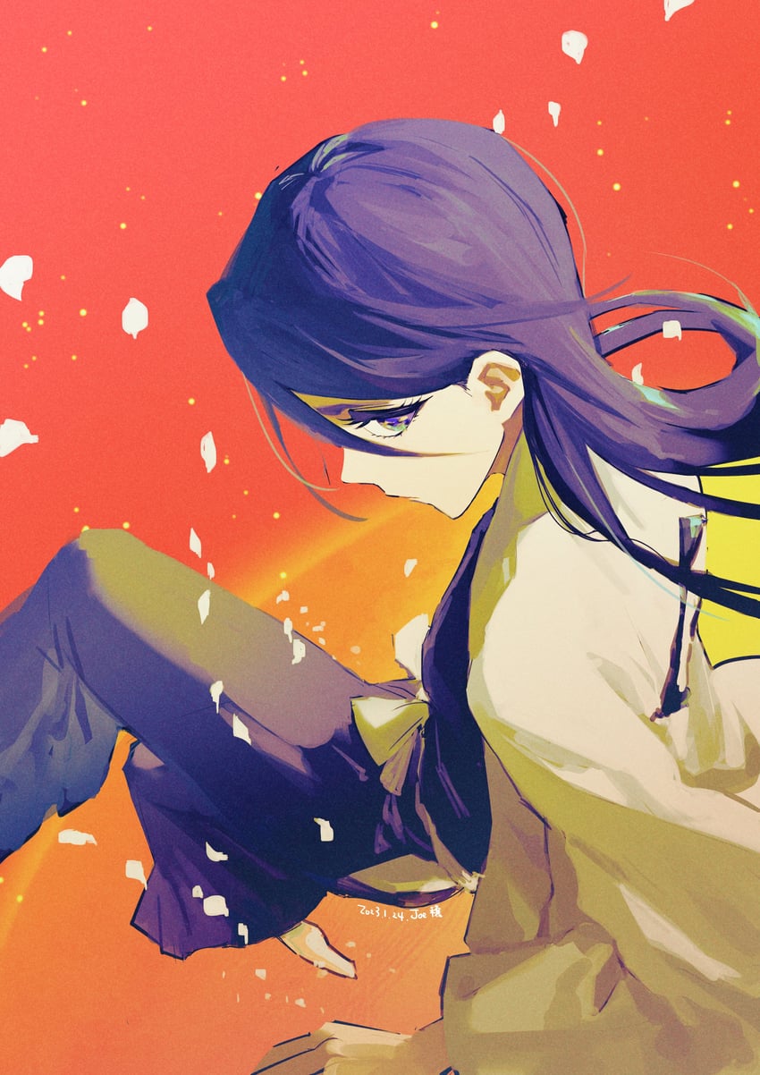 kuchiki rukia (bleach and 1 more) drawn by jou_(jo_jjo)