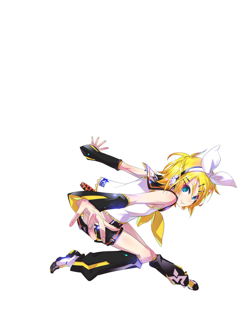 kagamine rin (vocaloid) drawn by monq