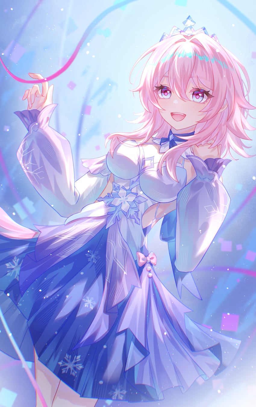march 7th (honkai and 1 more) drawn by aqinorz