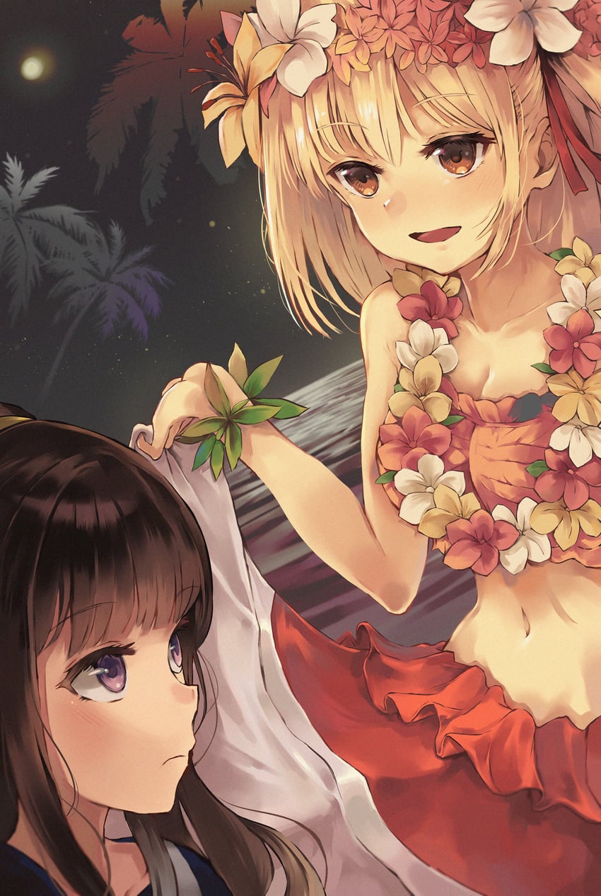 nishikigi chisato and inoue takina (lycoris recoil) drawn by mijuruuu