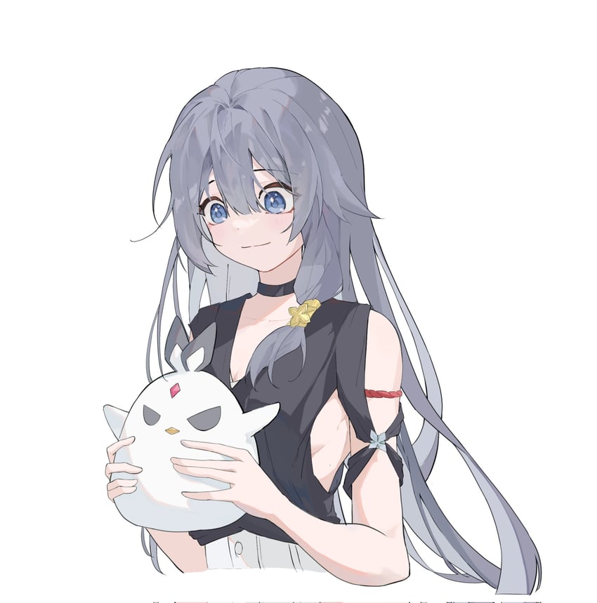 fu hua and jingwei (honkai and 1 more) drawn by l_leeyeon