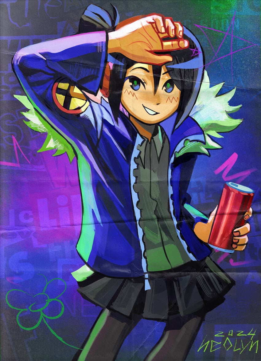 knives chau (scott pilgrim and 1 more) drawn by heolynn