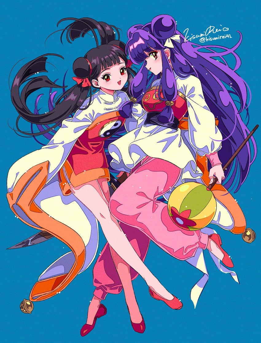 shampoo and li meiling (cardcaptor sakura and 1 more) drawn by kisumi_rei