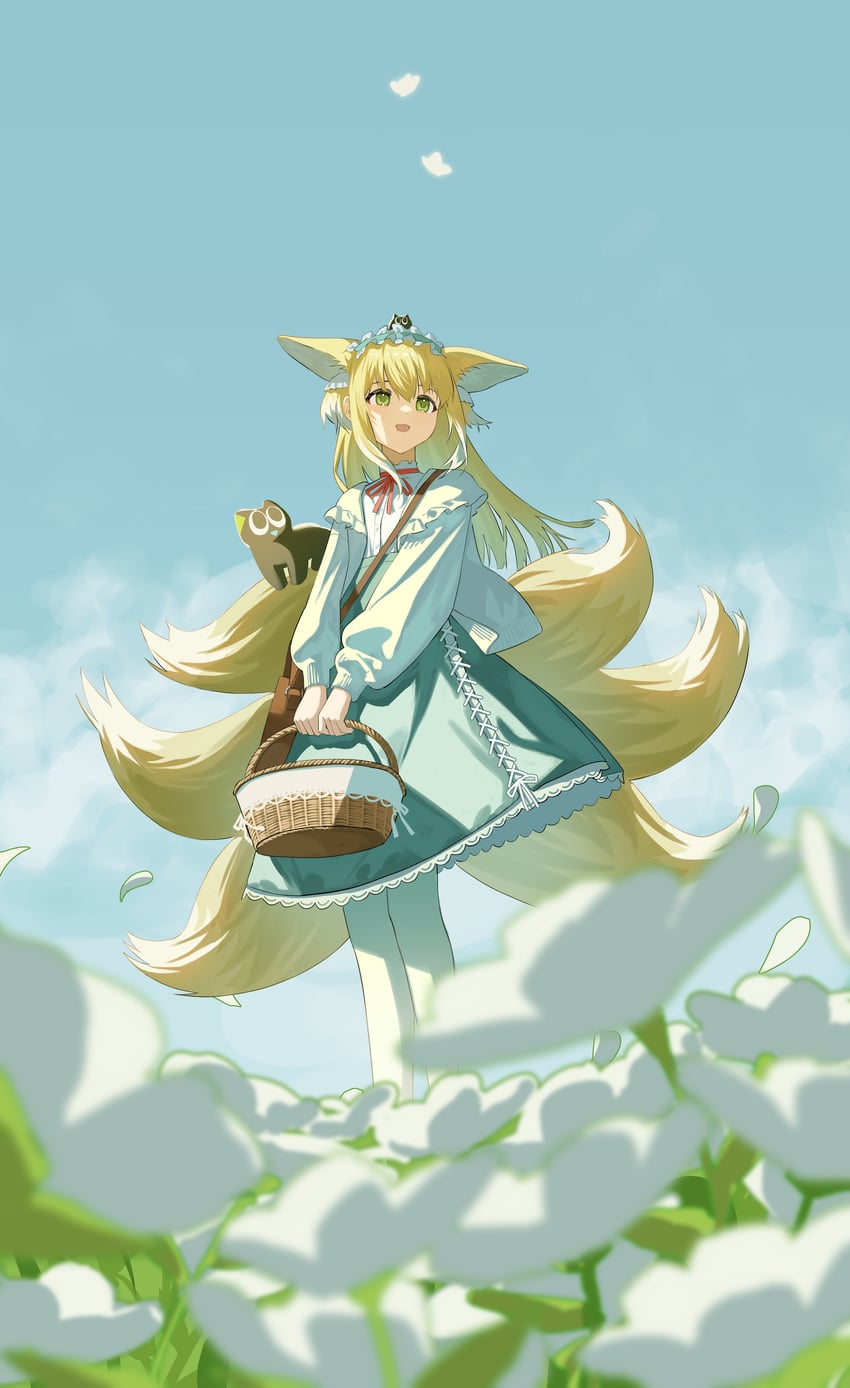suzuran, luo xiaohei, and heixiu (arknights and 1 more) drawn by jun_(inrshun)