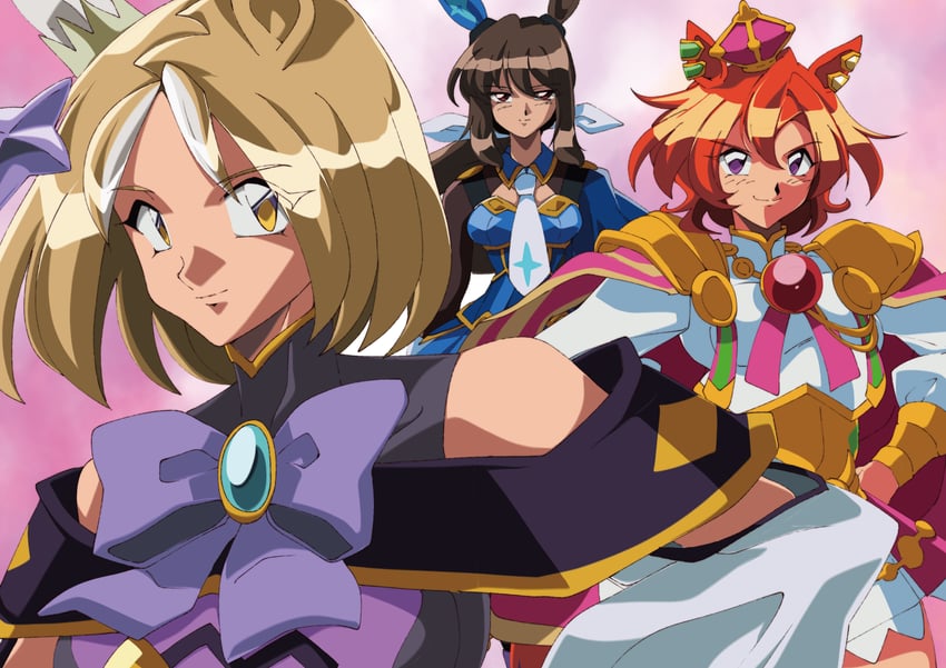 admire vega, t.m. opera o, and narita top road (umamusume and 1 more) drawn by sin_emu