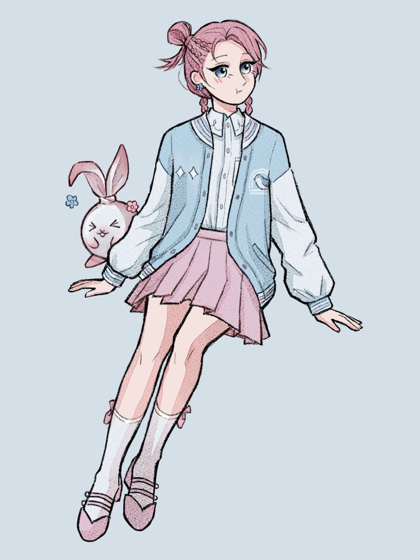 nikki and blushbunny (nikki and 1 more) drawn by nxnjakat