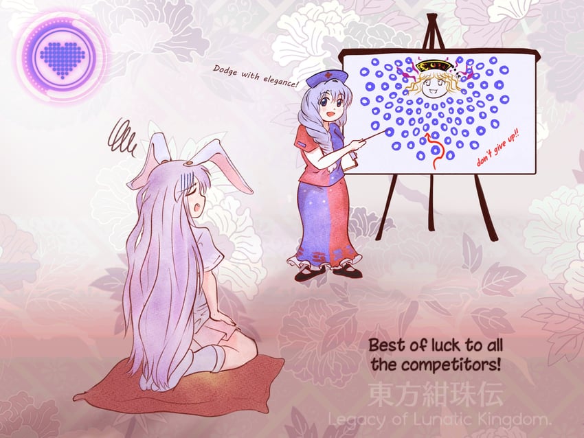 reisen udongein inaba, yagokoro eirin, and junko (touhou and 1 more) drawn by dr._addamelech