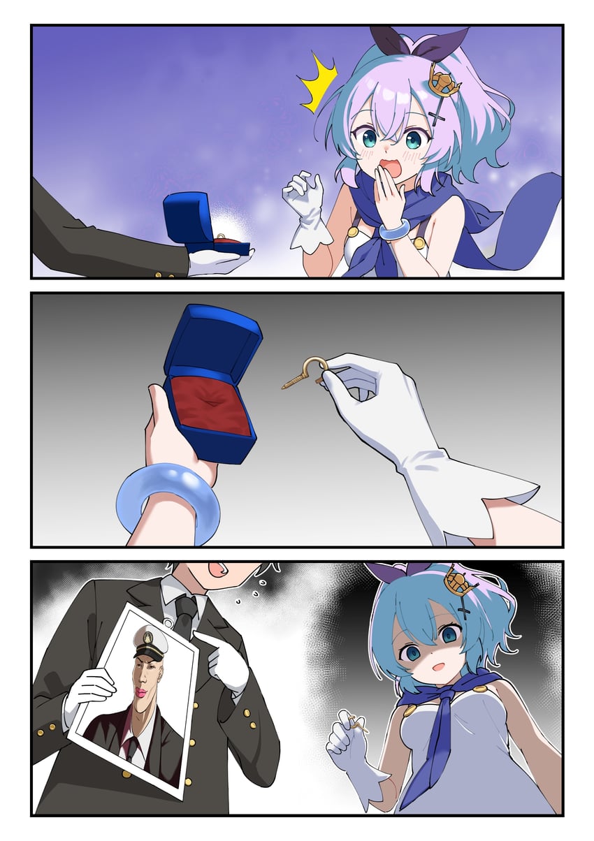 commander and javelin (azur lane and 1 more) drawn by parallelrey