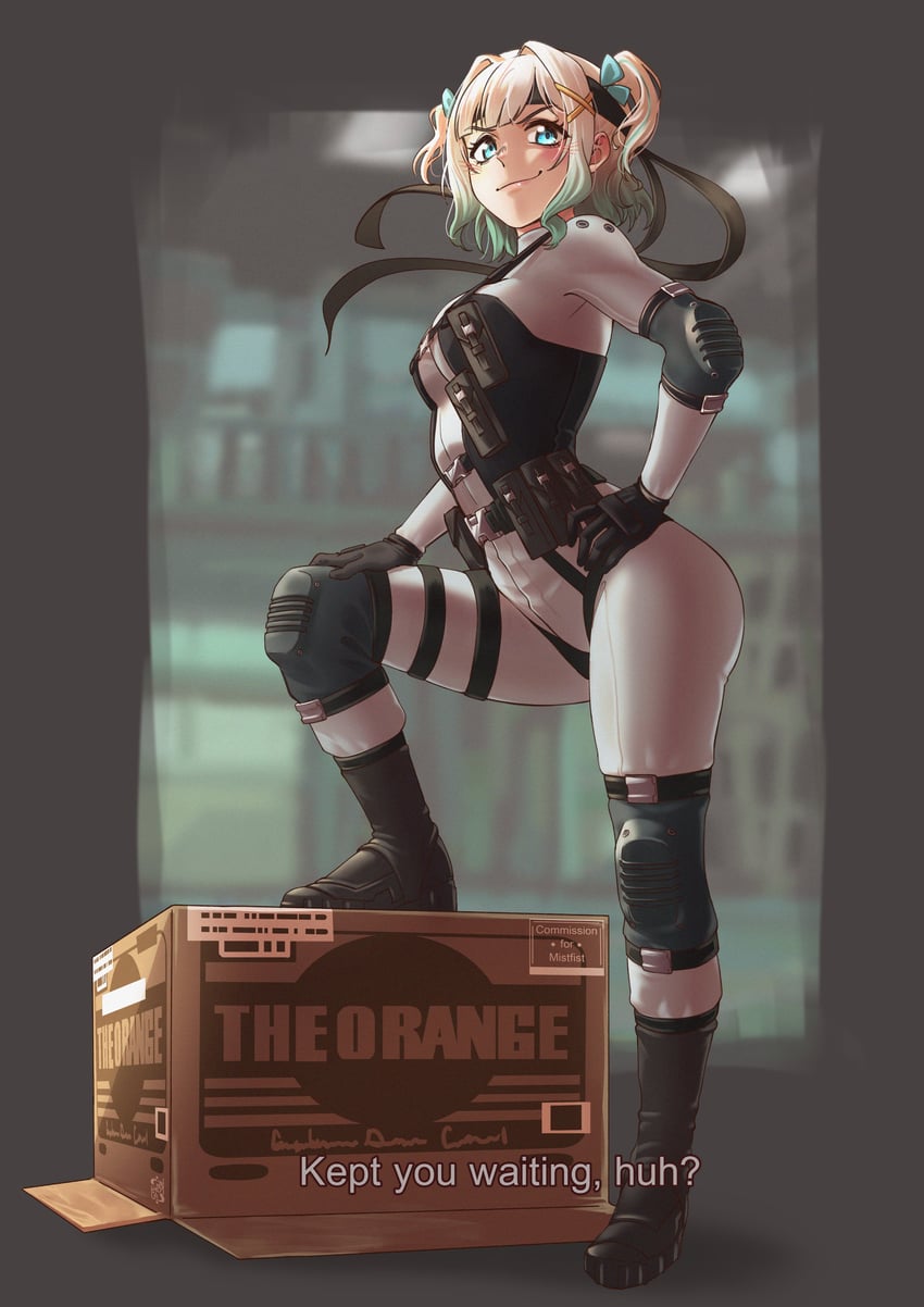 mint fantome and solid snake (indie virtual youtuber and 1 more) drawn by iskaydi