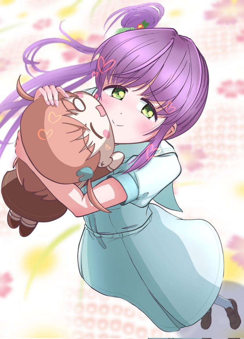 hinoshita kaho and otomune kozue (love live! and 1 more) drawn by at_alexandrite