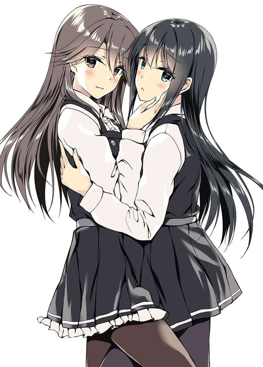 asashio, asashio kai ni, arashio, and arashio kai ni (kantai collection) drawn by kobayashi_chisato
