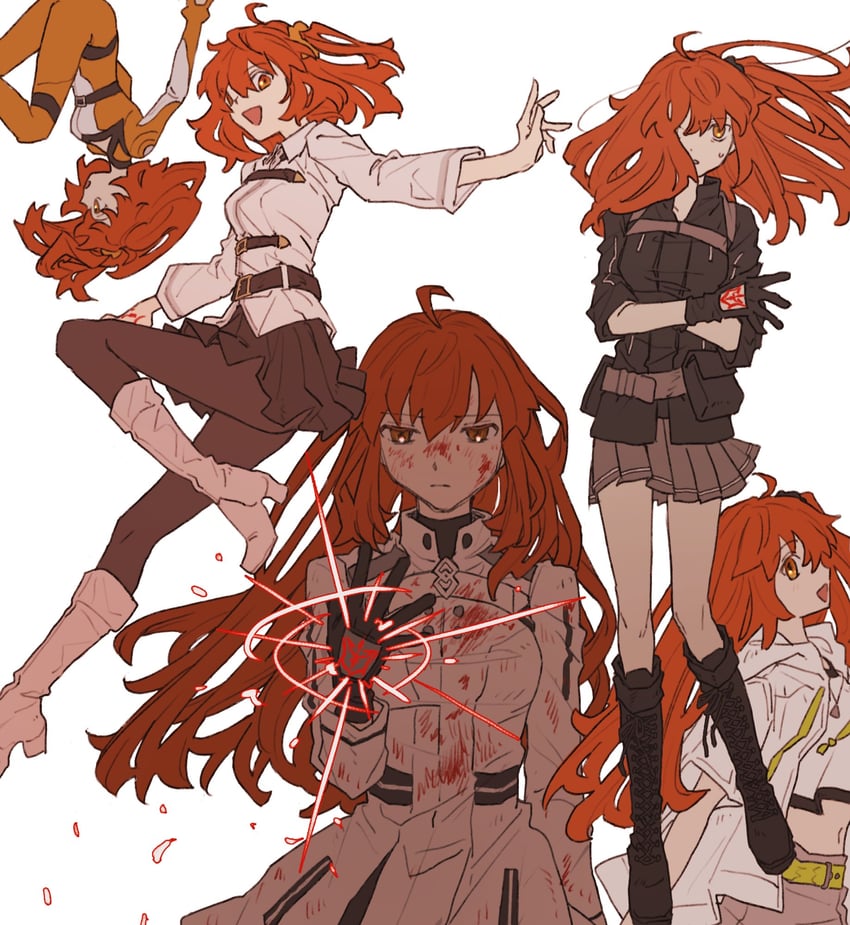fujimaru ritsuka (fate and 1 more) drawn by m_12170
