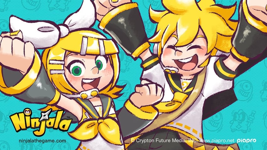 kagamine rin and kagamine len (vocaloid and 2 more) drawn by rianti-wong