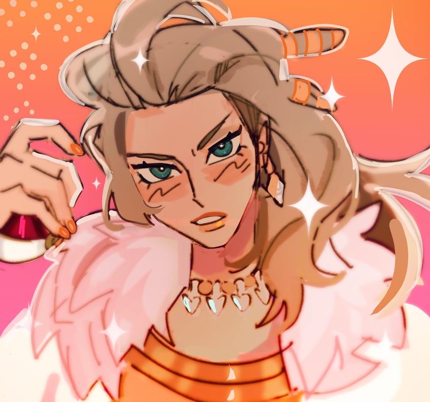 professor sada (pokemon and 1 more) drawn by appeiart