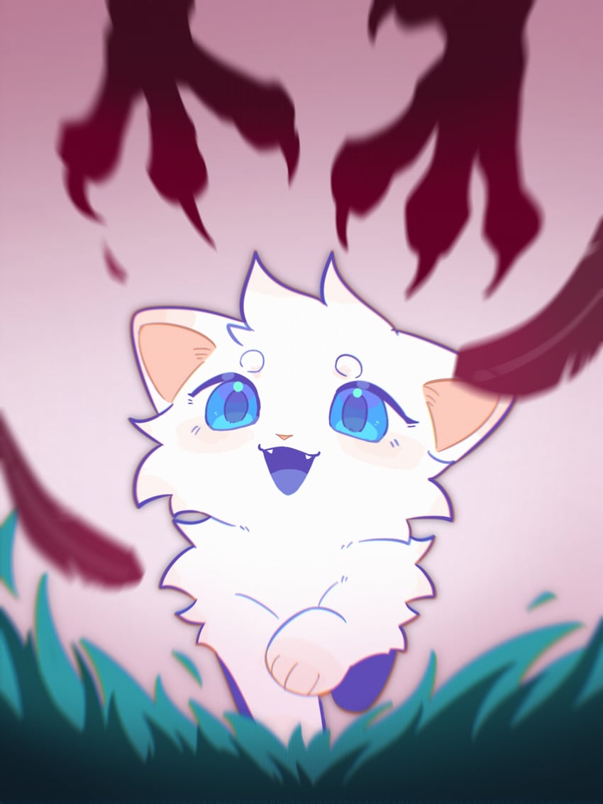 snowkit (warrior cats and 1 more) drawn by buzhanggaodekenan