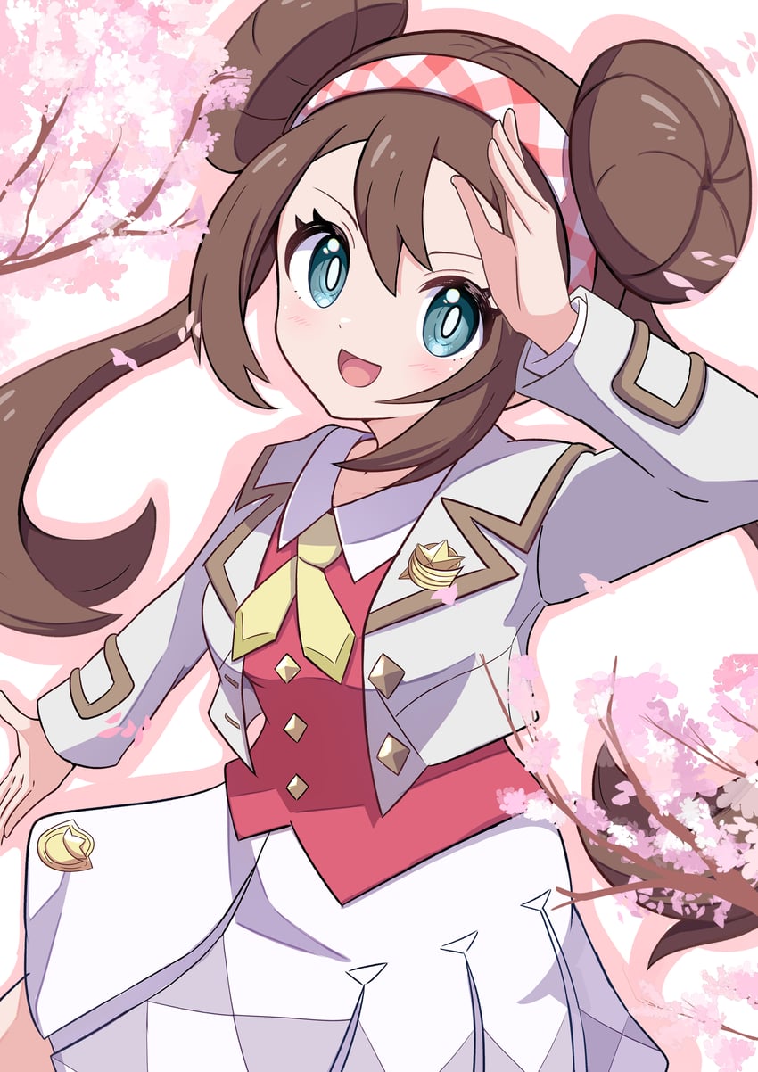 rosa (pokemon and 1 more) drawn by rono_(lethys)