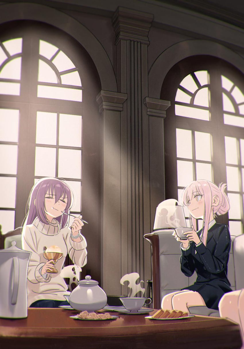 scathach, scathach skadi, and medb (fate and 1 more) drawn by kerorira