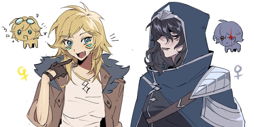 ezreal and talon (league of legends) drawn by dudududu_(hhdgccnm)