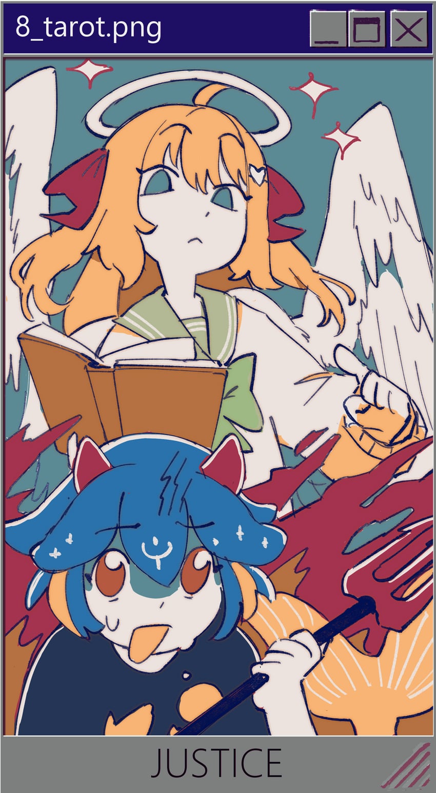 neuro-sama and bao (microsoft windows and 3 more) drawn by pasharuu