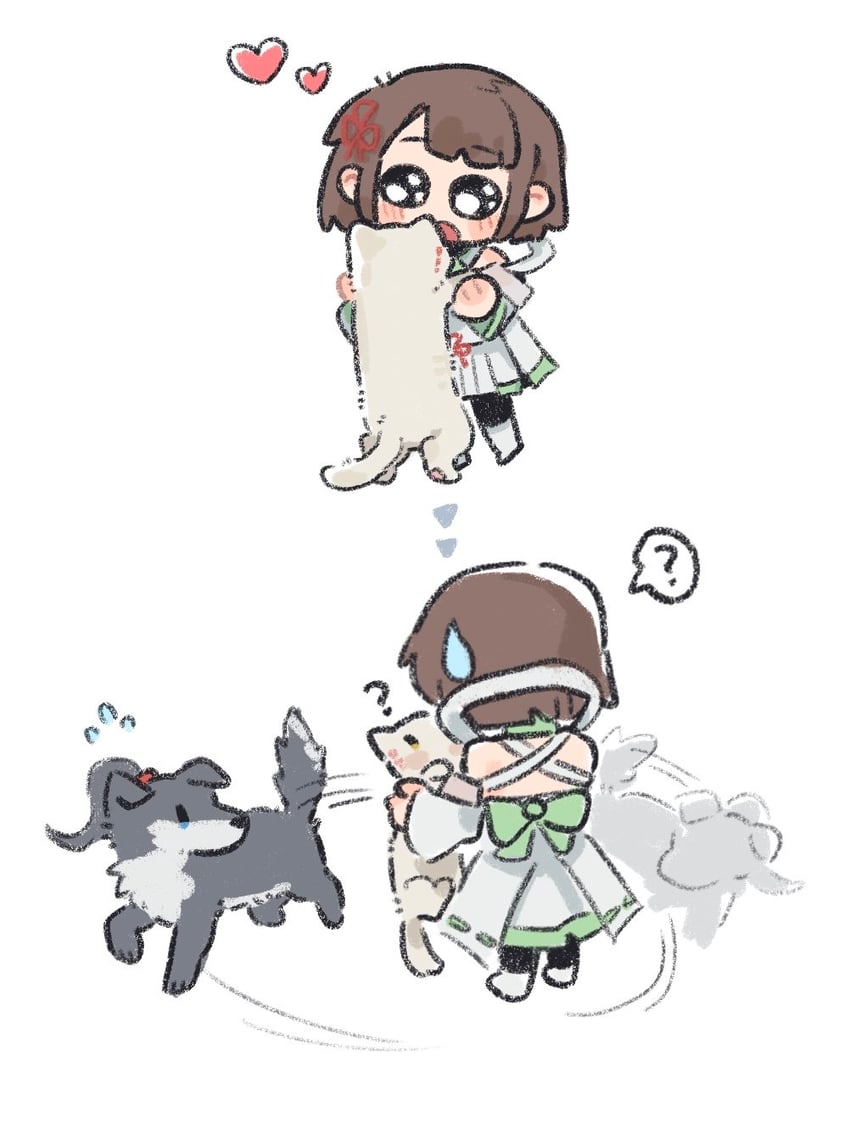 mio, noah, and miyabi (xenoblade chronicles and 1 more) drawn by tutai