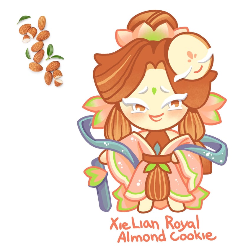 xie lian (cookie run and 1 more) drawn by amonimy