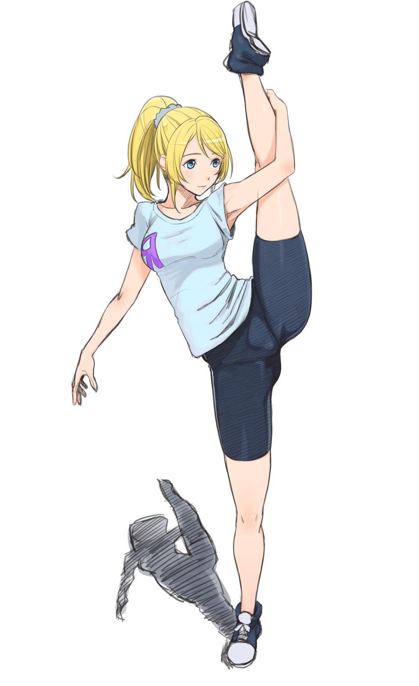 ayase eli (love live! and 1 more) drawn by turiganesou800