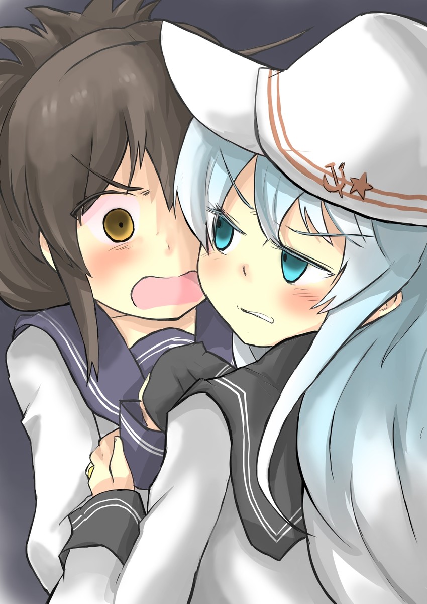 hibiki, inazuma, verniy, and plasma-chan (kantai collection) drawn by gaoo_(frpjx283)