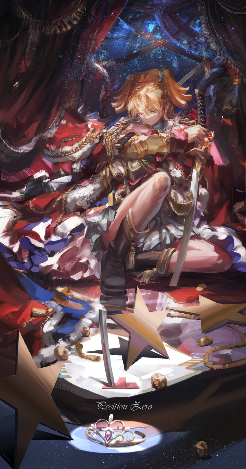 daiba nana (shoujo kageki revue starlight) drawn by stu_dts