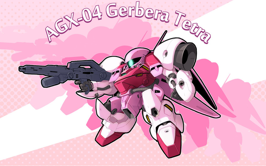 gerbera tetra (gundam and 2 more) drawn by yone