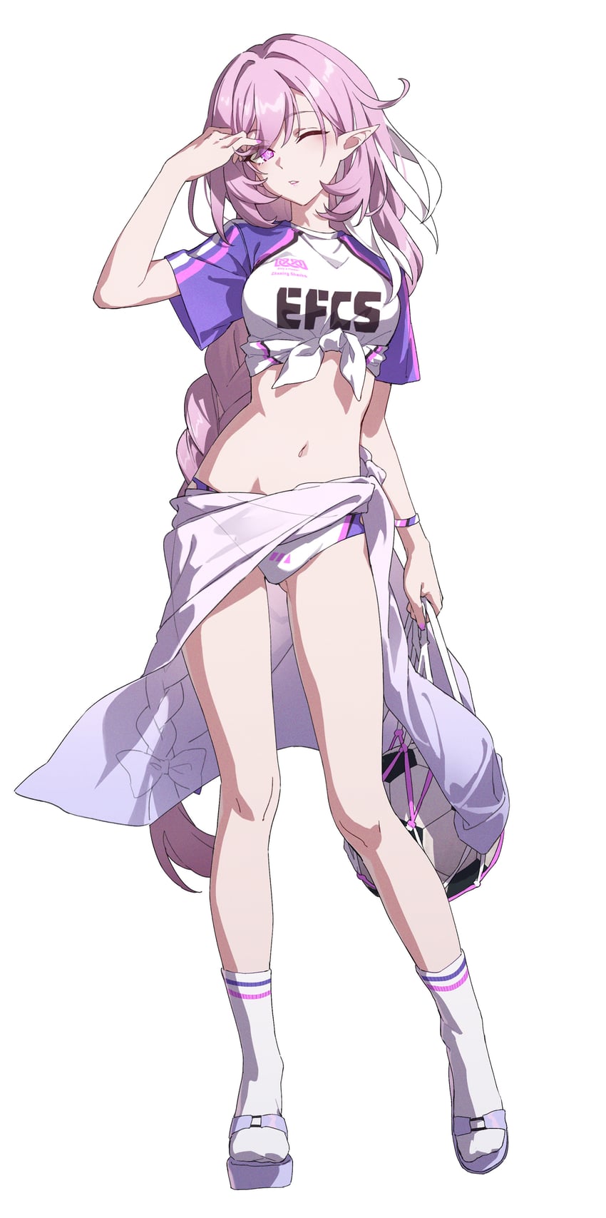 elysia (honkai and 1 more) drawn by sylvia_(huajiuhuajiu)