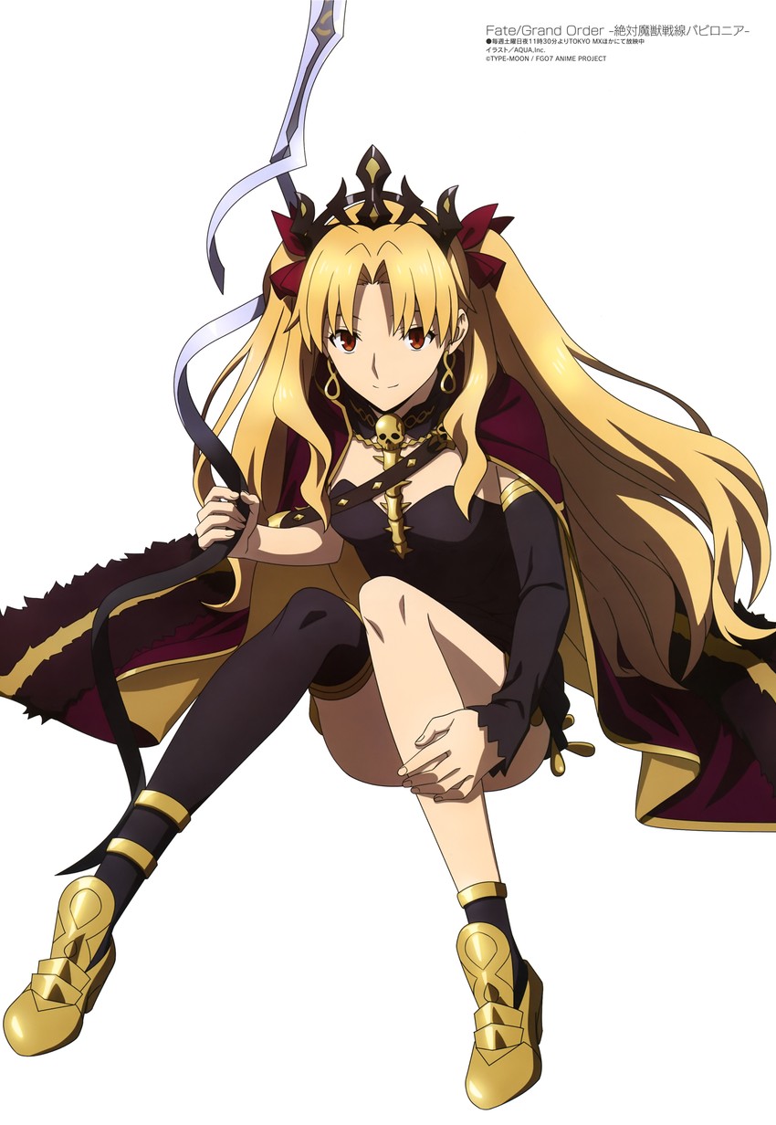 ereshkigal (fate and 3 more) drawn by aquastar_inc.