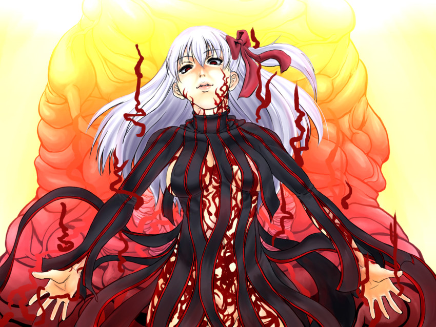 matou sakura and dark sakura (fate and 1 more) drawn by kuroi_kouta_(enhancing_reality)