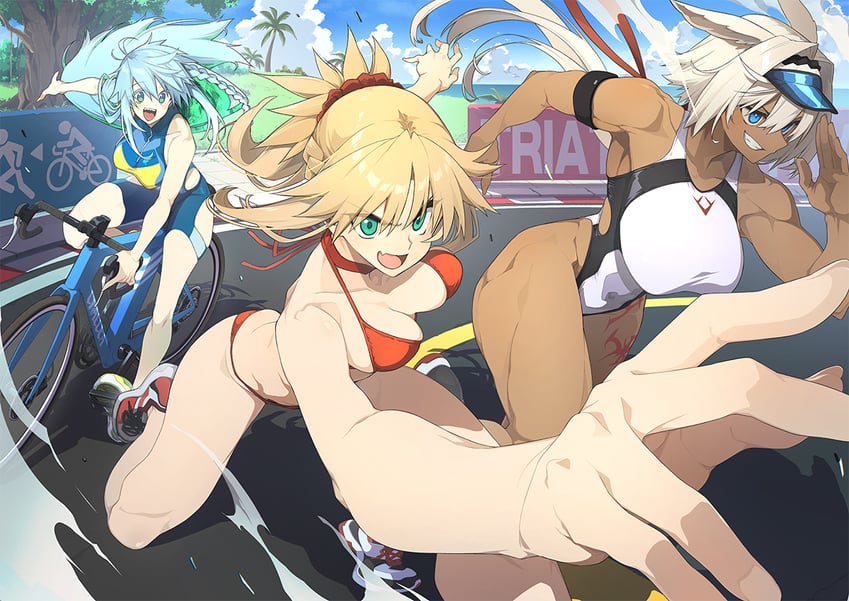 mordred, caenis, and kukulkan (fate and 1 more) drawn by 10mo