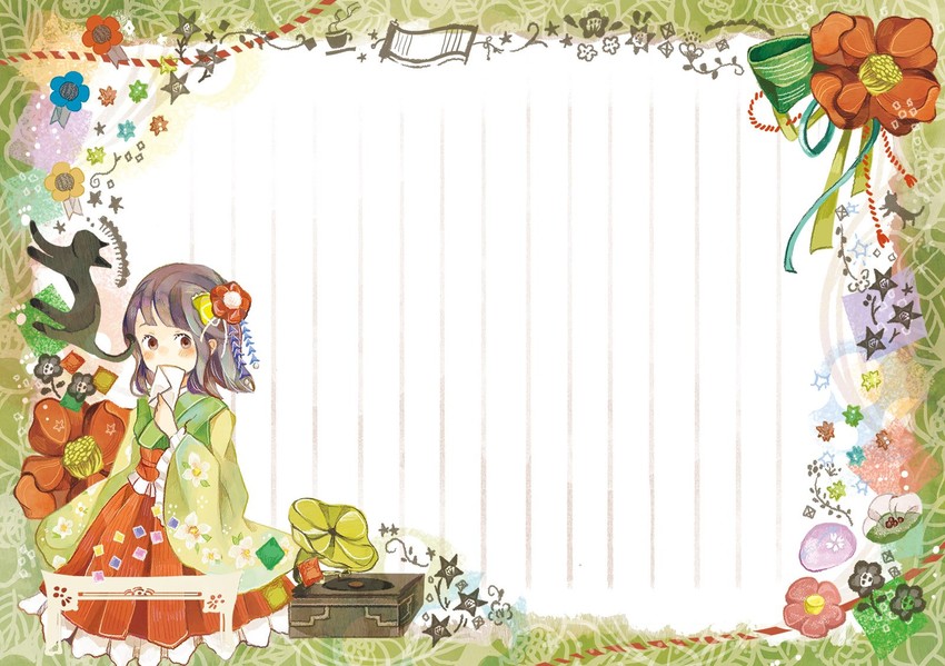hieda no akyuu (touhou and 1 more) drawn by onigiri_(ginseitou)