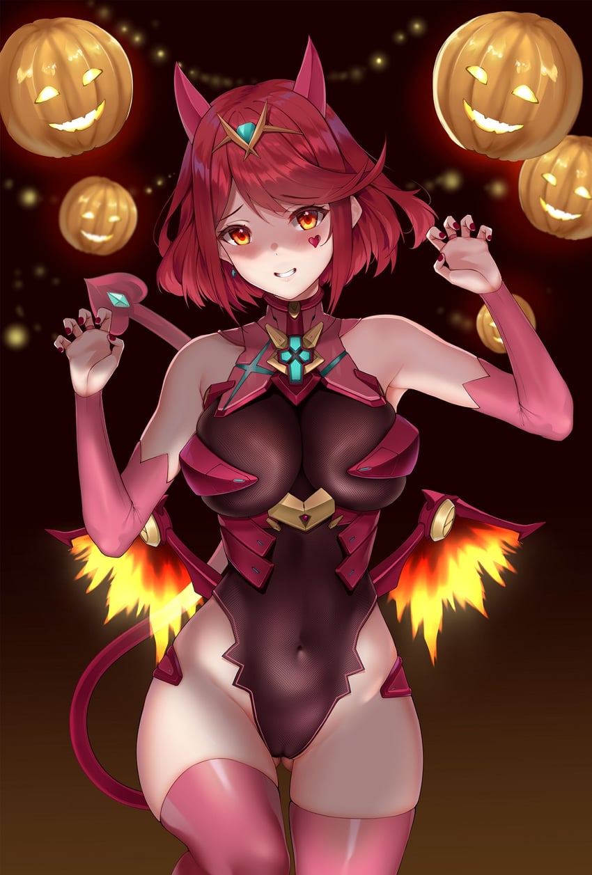 pyra (xenoblade chronicles and 1 more) drawn by matrix16