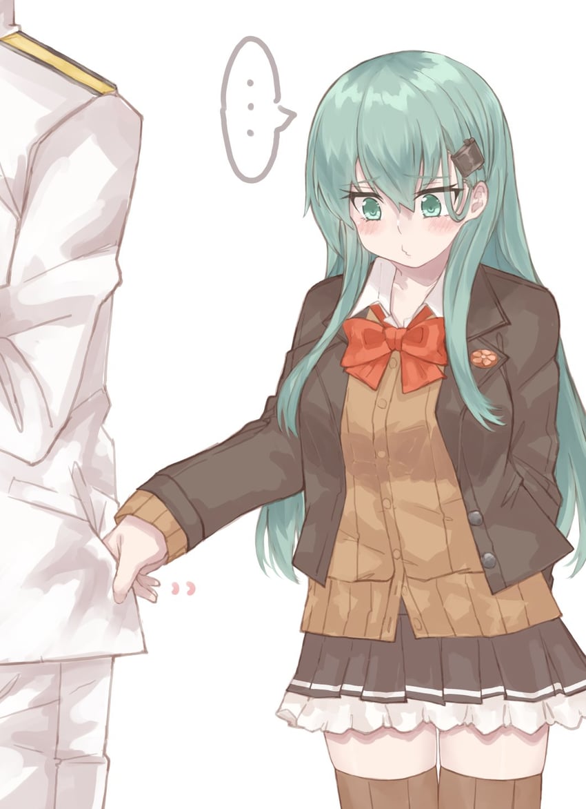 admiral, suzuya, and suzuya kai ni (kantai collection) drawn by az_toride