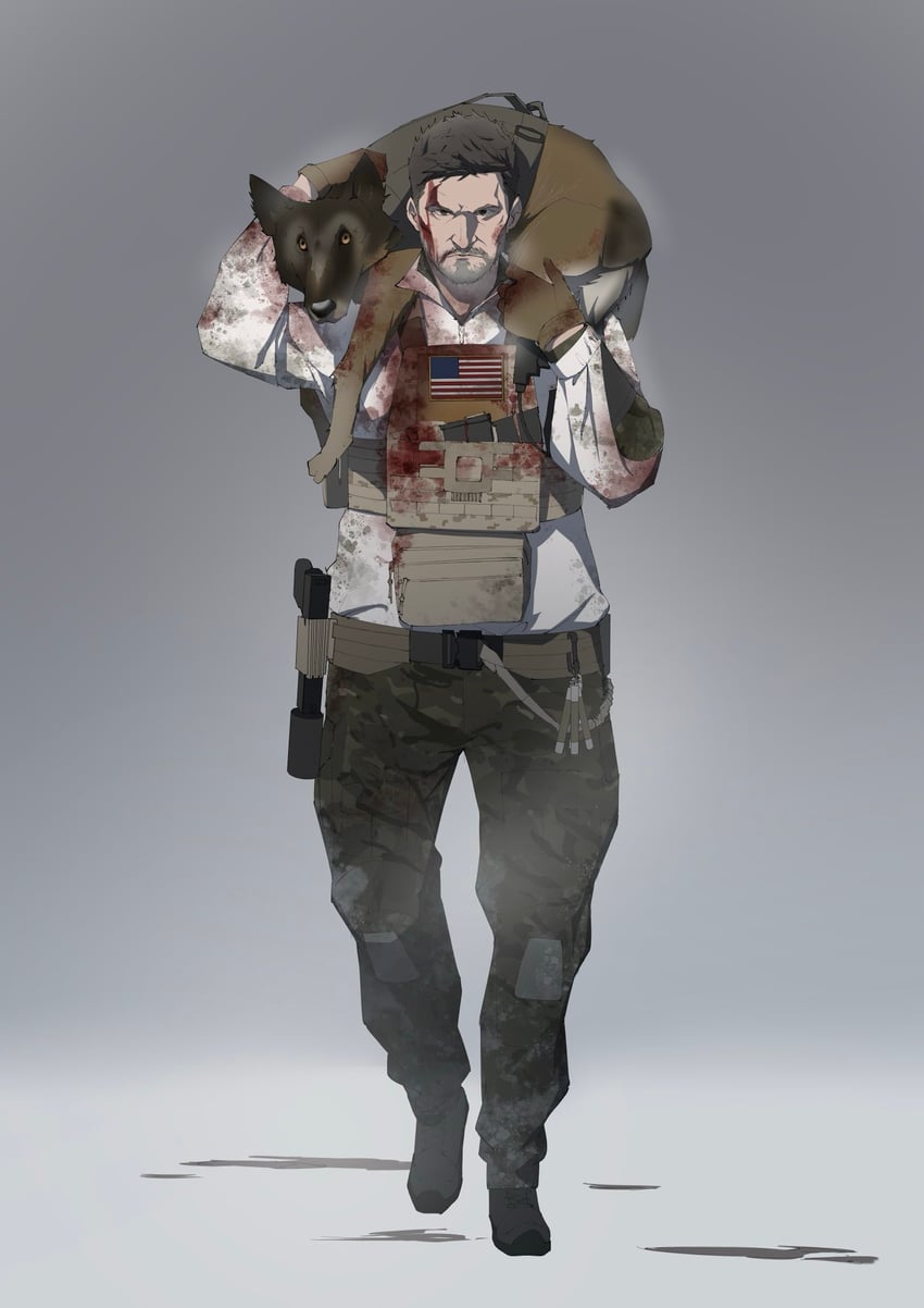 jason hayes and cerberus (seal team) drawn by pen_guin15