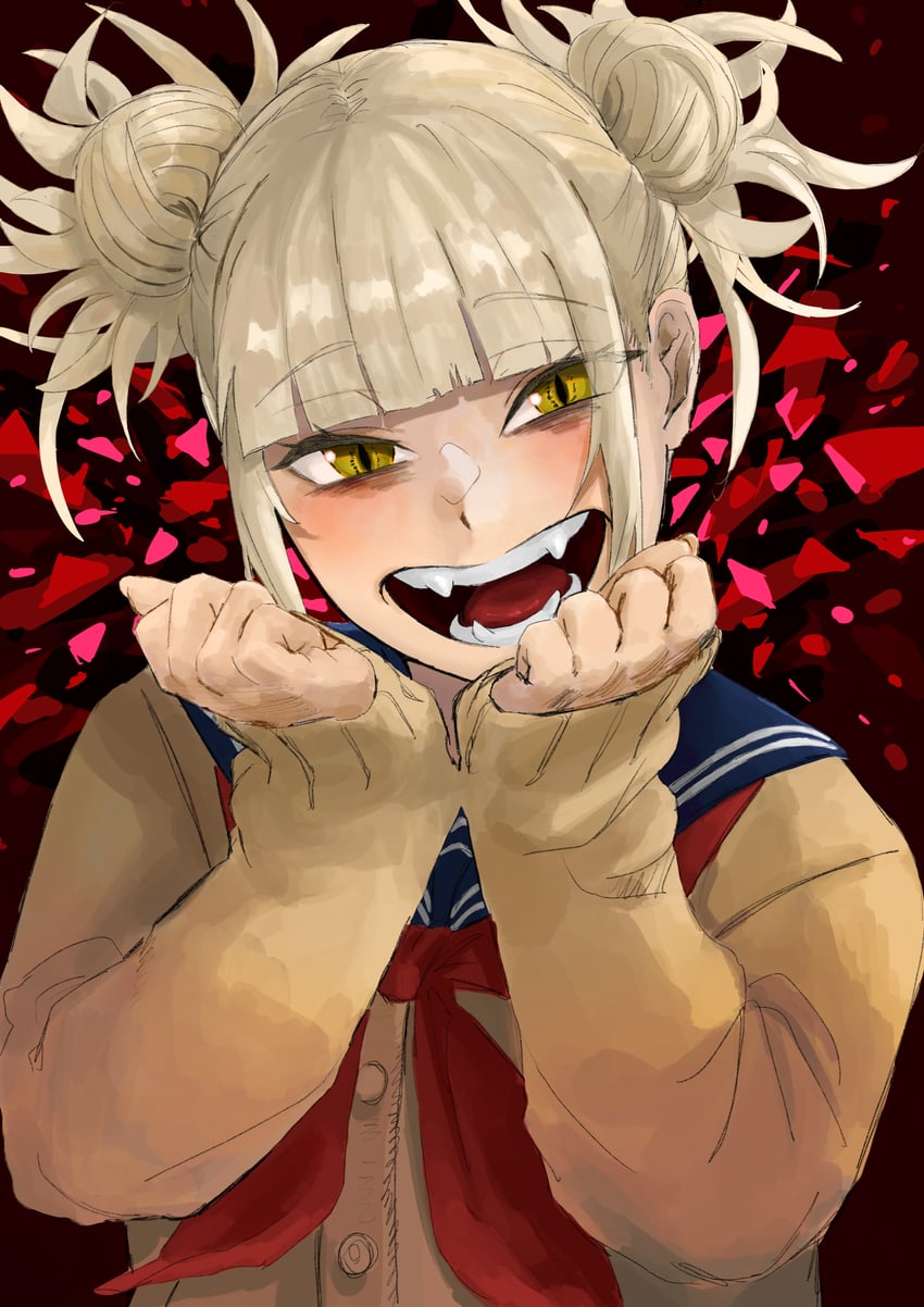 toga himiko (boku no hero academia) drawn by papaiya_egg