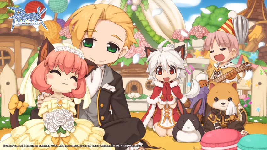 high wizard, summoner, and bard (ragnarok online) drawn by yuichirou