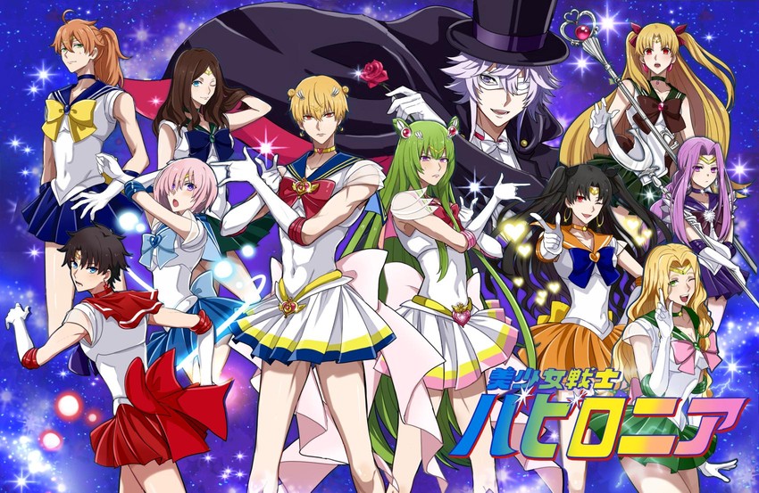 mash kyrielight, fujimaru ritsuka, medusa, ereshkigal, ishtar, and 19 more (fate and 4 more) drawn by napo_(naporittan)
