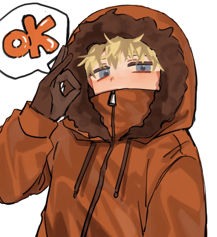 kenny mccormick (south park) drawn by ringodaisk