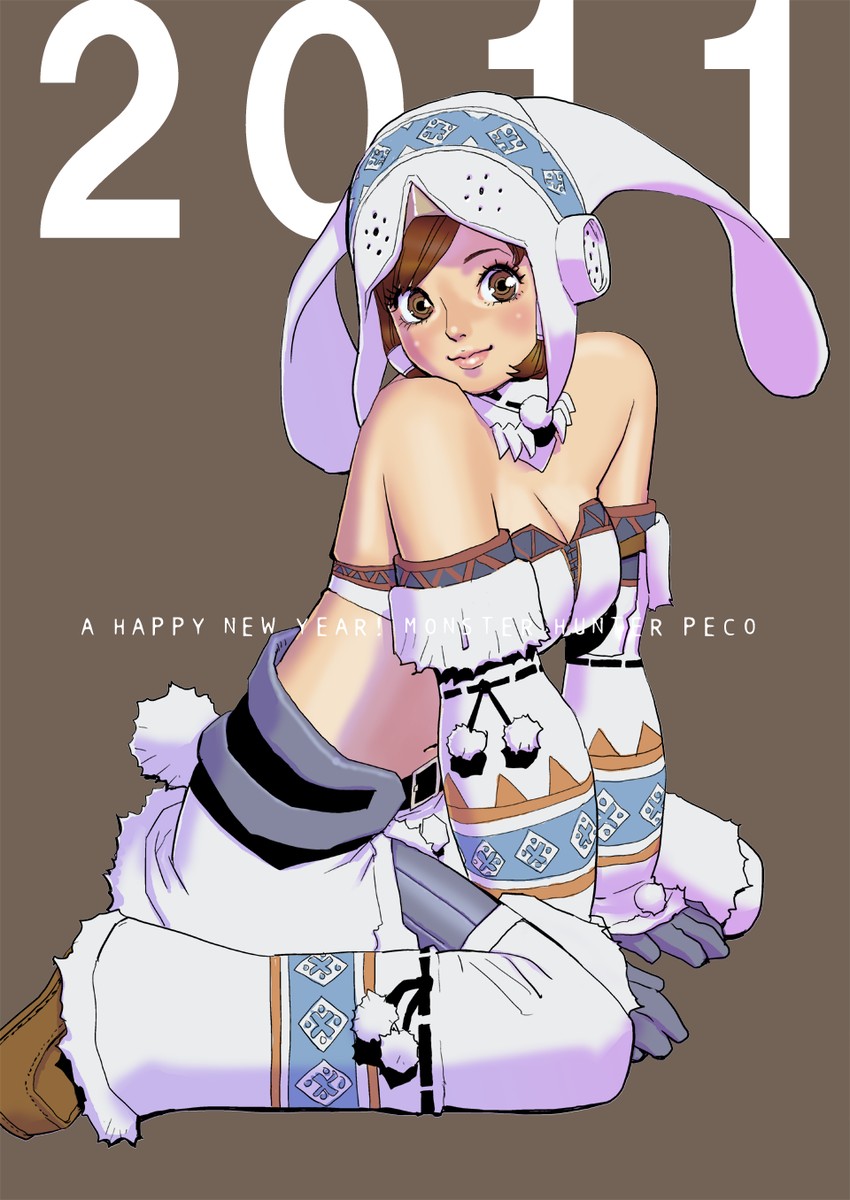 monster hunter (monster hunter and 1 more) drawn by peco_(pockleberry)