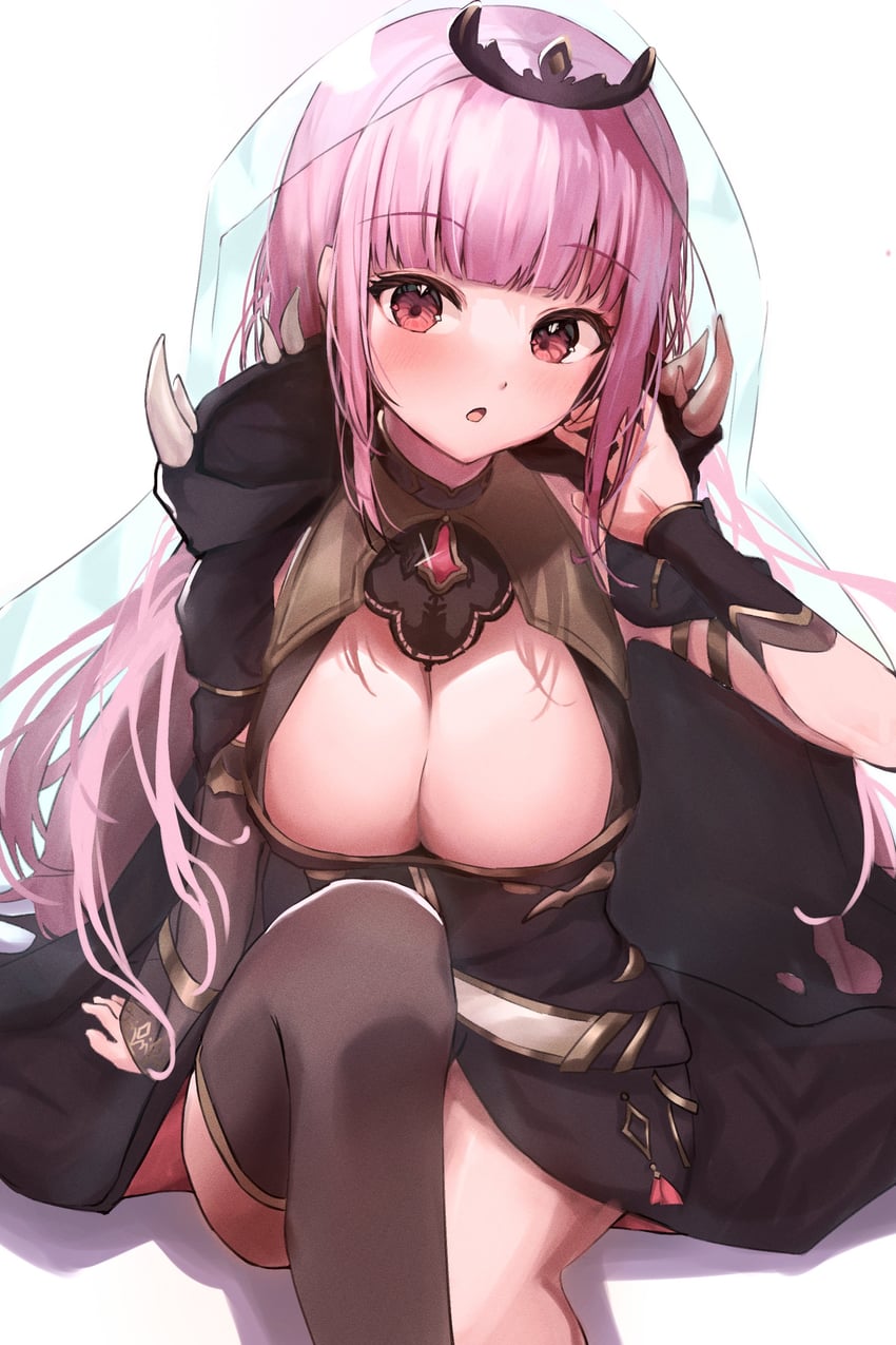 mori calliope (hololive and 1 more) drawn by soyoghi