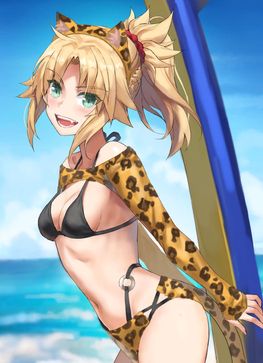 mordred (fate and 1 more) drawn by tonee