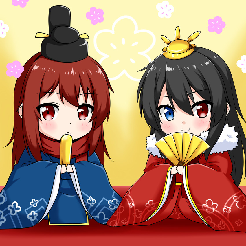 bellezza felutia and rudel belzariot (original) drawn by felutiahime