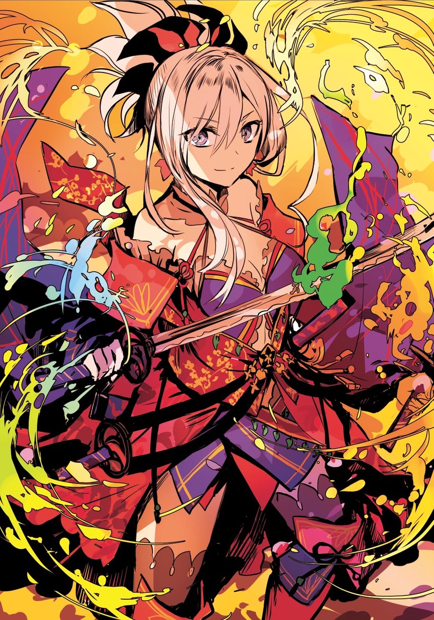 miyamoto musashi (fate and 1 more) drawn by rioka_(southern_blue_sky)